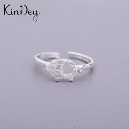 Personality Gothic Vintage Animals Rings For Women Bridal Wedding Engagement Punk Resizable Antique Rings Rock Jewelry