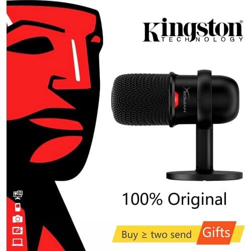 Kingston HyperX SoloCast mini Microphone Professional Computer Live Microphone Device Voice Game