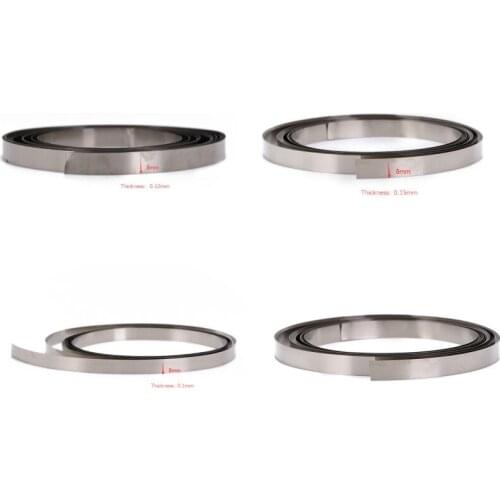 1 Roll 2m 18650 Li-ion Battery Nickel Sheet Plate Nickel Plated Steel Belt Strip Connector spot welding machine Battery welders