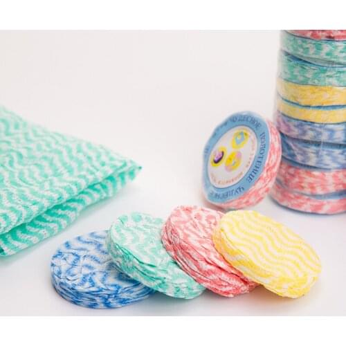 10pcs Portable Travel Non-woven Fabric Mini Face Care Magic Hand Towel For Outdoor Sports Tracvel Disposable Compressed Towel