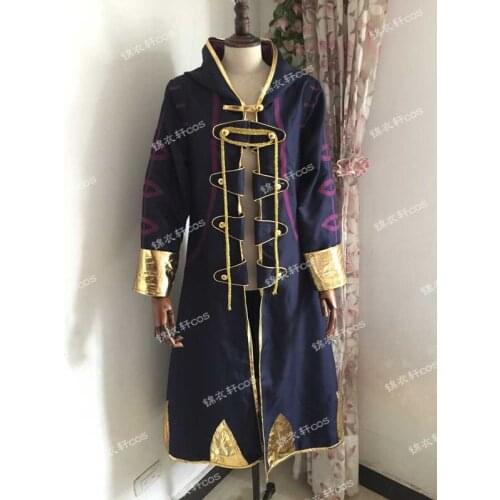 Robin Cosplay Costume Fire Emblem Awakening Anime Costum noly coat