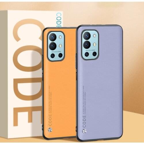 Luxury Leather Phone Case For OnePlus 8 9 Pro 9R 8T 7T 6T Matte Silicone Cover Protection Case For OnePlus 7 8 Pro 7Pro Coque