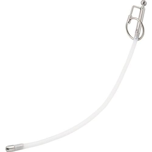 Super Long Urethal Dilator Stimulator Metal Penis Plug Soft Catheter Chastity Sounds Cock Plug Sex Toys For Men Masturbators