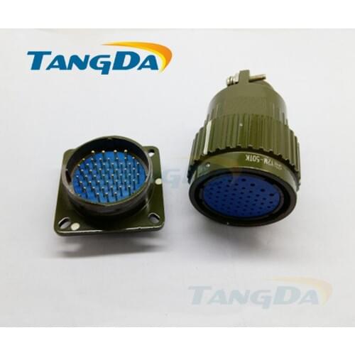 Tangda YP36 army green aviation plug fast plug buckle 36-4 19 36 50 65 core P hole 36MM 19p 36p 50p 65p 19pin 36pin 50pin 65pin