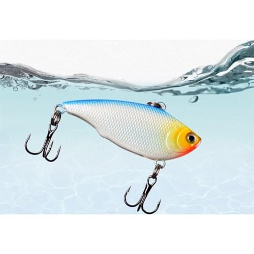 Sinking Fishing Lure 10g 55mm 2 Colors Lipless Crankbaits Hard Artificial VIB High quality artificial Hard bait Tackle for bass