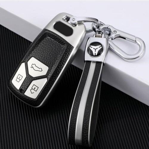 TPU Car Remote Key Cover Case Shell For Audi A4 B9 A5 A6L A6 S4 S5 S7 8W Q7 4M Q5 TT TTS RS Coupe Styling Accessories