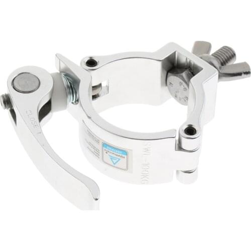 Aluminum LED Stage Light Hook Clamp Clamp Loading 100kg