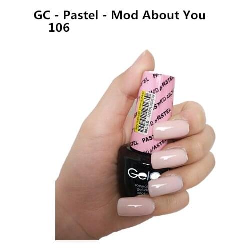 106 Pastel Mod About You 15ml UV LED Gel Polish Vernis Permanent Lasting Shine opies Nail Art （need lamp dry)