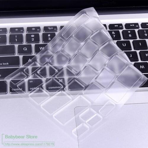 15 inch TPU Keyboard Protector Skin Cover For Asus Vivobook 4000 X501U X502U X502C X550C X550DP X551 X552E X552V 15.6