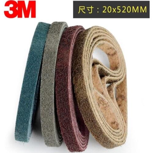 2pc 10*330/20*520/30*560/40*760/60*260mm nylon belt stainless steel metal sanding belt appliance 150/240/400/600 Grit