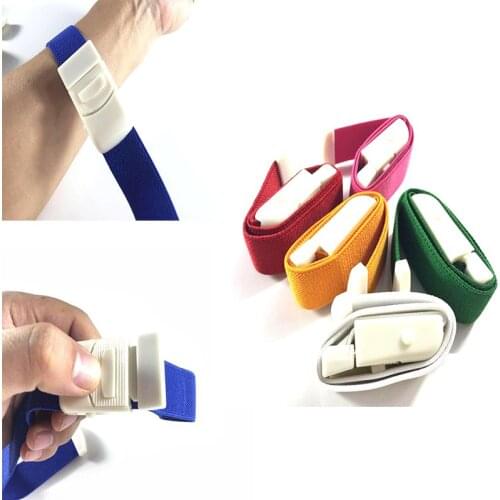 ABS Snap Tourniquet Quick Release Medical Emergency Buckle Band Adjustable Portable Ribbon Outdoor First Aid Accessories