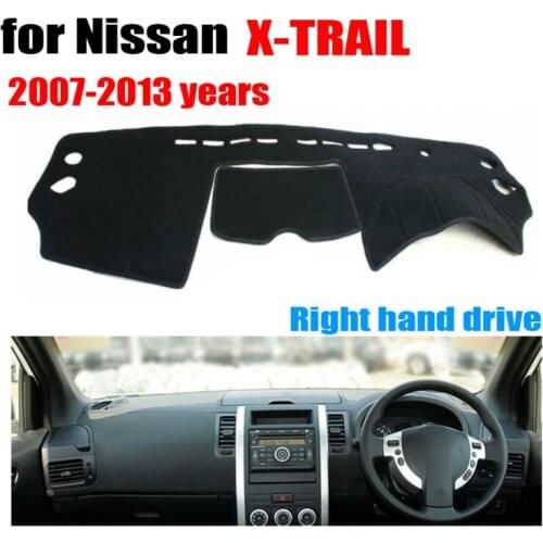 Free shipping!!! Car dashboard cover mat for Nissan X-TRAIL 2007-2013 Right hand drive