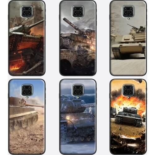 Tank Cover For Xiaomi Redmi Note 10 Pro Note 9 Pro Note 8 Pro K40 8T 9S 9A 9C 9T 9 Phone Case