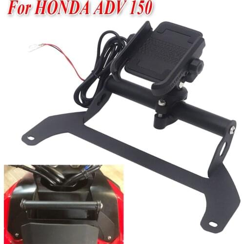 Motorcycle Navigation bracket mobile phone GPS board bracket mobile phone holder USB Charger For HONDA ADV 150 adv150 2019-2020