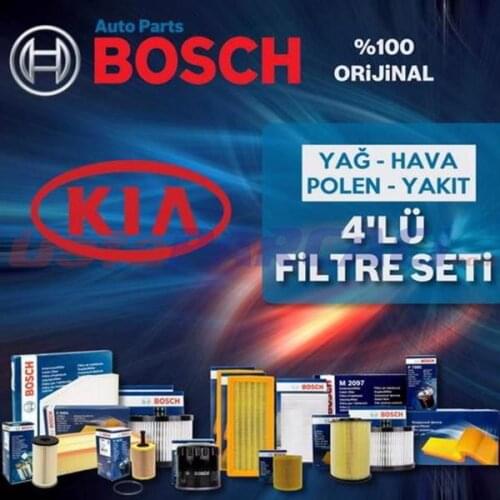 For Kia Sorento 2.5 Crdı Bosch Filter Care Set 2003-2006 140hp