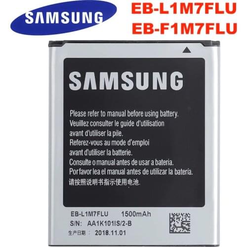 EB-L1M7FLU EB-F1M7FLU SAMSUNG Original battery For Samsung Galaxy S3 Mini GT-I8190 i8160 I8190N GT-i8200 S7562 S762 G313 1500mAh