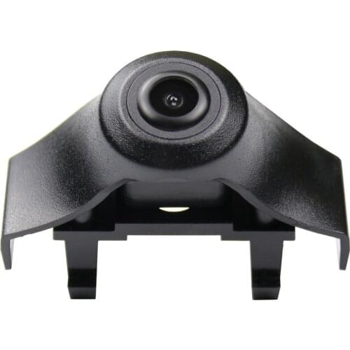 HD 720p Front View Camera Logo Parking Camera Waterproof Night Vision for Universal Monitors (RCA) for Audi Q7 2016 2017