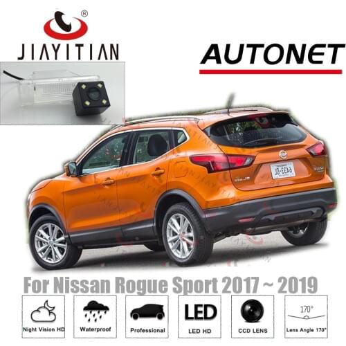 JIAYITIAN car Rear view Camera For Nissan Rogue Sport 2017 2018 2019 Night Vision CCD Reverse camera Backup license plate Camera