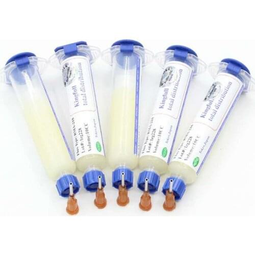 The Newest KINGBO RMA-218 10cc Flux Paste/BGA flux paste for BGA solder station Soldering paste for mobile repair tools