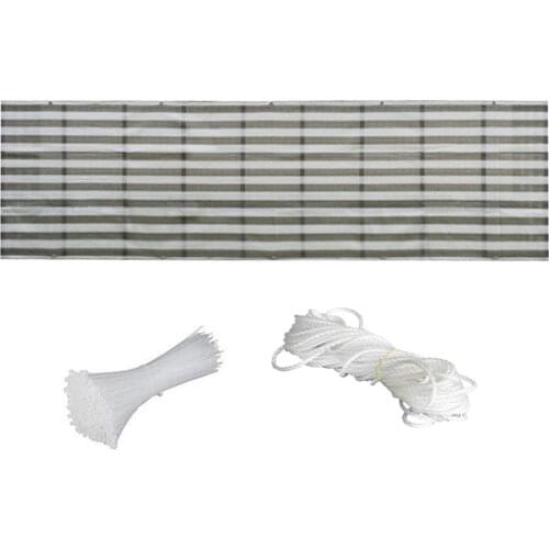 Outdoor Shade Sail Waterproof Sunshade Patio Rectangle Garden Camping Picnic Awning Cover Mesh Surface Balcony Safety Net Canopy