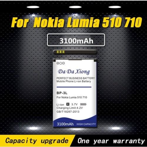 High quality 3100mAh BP3L BP-3L Battery for Nokia Lumia 710 510 603 610C 900 303 603 610 3030 505 Phone battery