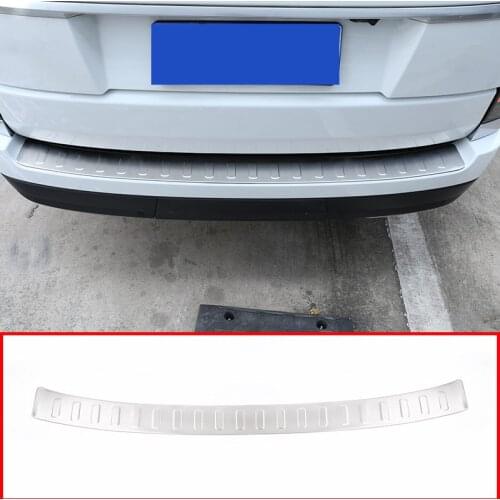Stainless Steel Rear Outside Bumper Plate Cover For Landrover Range Rover Vogue L405 2013-2018 Car Accessories