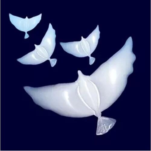 200pcs/lot Wedding Balloon White Pigeon Balloons Eco-friendly Helium Biodegradable Peace Dove for Party Decoration Freeshipping