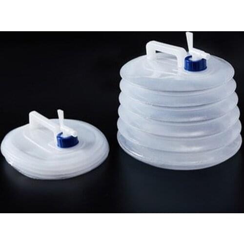 3/5/8/10/15L Outdoor Folding Water Storage Tank Portable Foldable Container Bag Bucket Camping Hiking Fishing