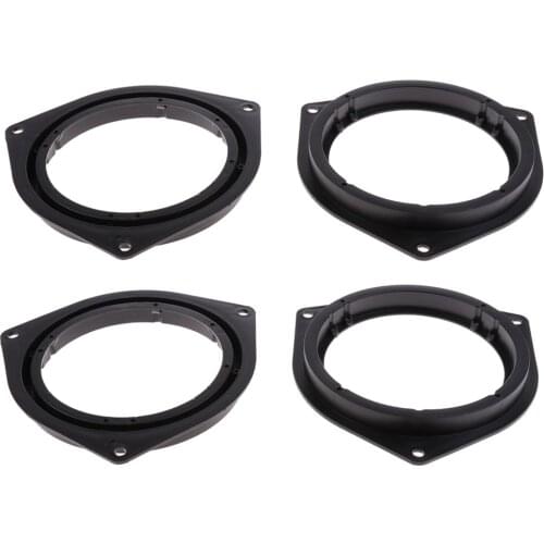 4 Pieces 6.5inch Rear Horn Speaker Spacer Rings Suitable for Toyota 05-11