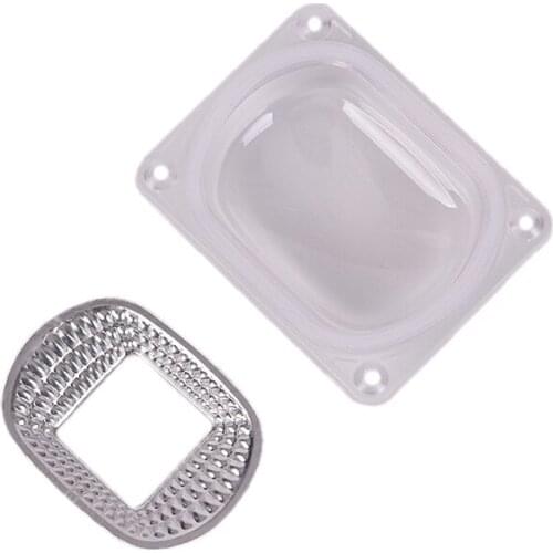 7.8cm x 6cm Lens Reflector Silicone Ring For 20w/30w/50w LED COB AC220V 110V LED Floodlight Lamp DIY
