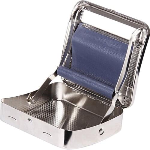 New 70mm/78mm/110mm Metal Automatic Cigarette Tobacco Smoking Rolling Machine Roller Box Cigarette Accessories