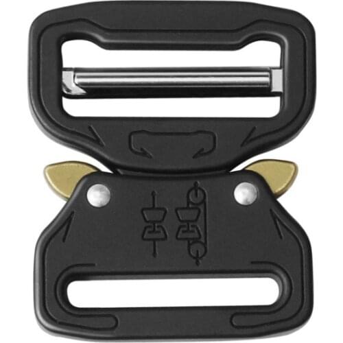 IWOWN 39mm Alloy Quick Side Release Buckle Mens Outdoor Tactical Belt Buckles Head DIY Clothes Webbing Strap Outdoors Accessory