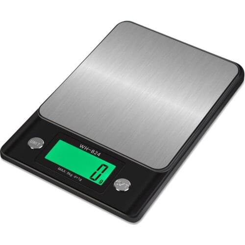 Digital Food Kitchen Scale LCD Display 5KG/1G Multi-function Stainless Steel Weighing Food Scale Cooking Tools Balance