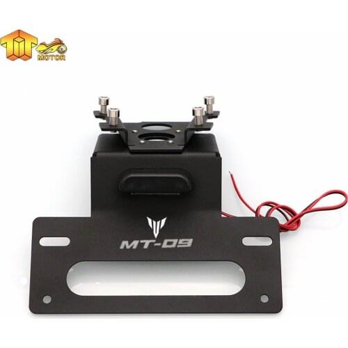 CK CATTLE KING Motorcycle Fender Eliminator License Plate Frame For Yamaha MT09 FZ09 MT-09 FZ-09 2014 2015 2016