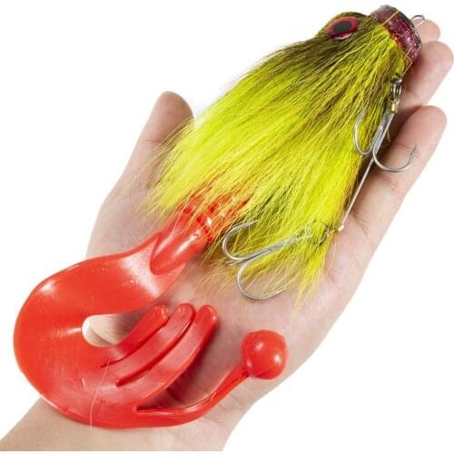 Bait Simulation Attractive Feather Steel Wire Water Mouse Fake Bait for Fishing Lover Bait