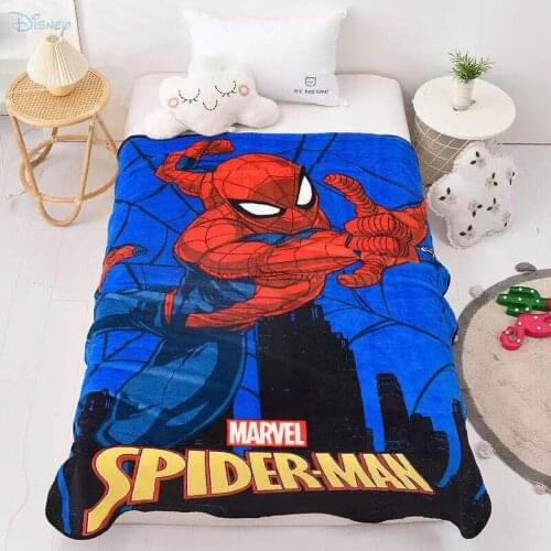 Classic Spider Man The Avengers Disney Mickey Mouse McQueen Boys Girls Adult Children Cartoon Flannel Throw Blankets 150x200cm