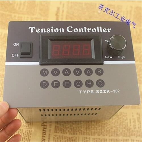 Tension controller manual tension controller SZZK-202 Magnetic powder digital display cutting composite printing coating machine