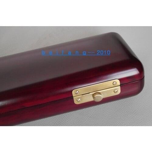 16 holes wooden flute case beautiful