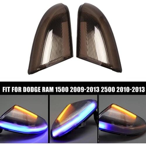 Car Front Left & Right Side Mirror Turn Signal Light for Dodge Ram 1500 2500 2009-2013