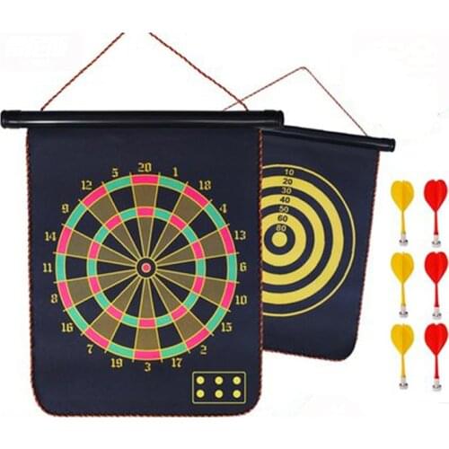Safety Magnet Target Darts Board Set Indoor Games for Kids Children Adult Giochi Bambini Magnetic Safety Dart Toy 12/15/17 Inch