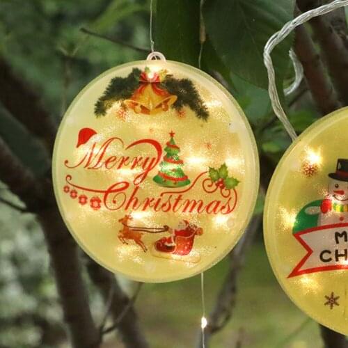 LED String Light Room Decoration Accessories Christmas Hanging Lights USB Plug Holiday Lamp Merry Christmas LED Lamps For Home