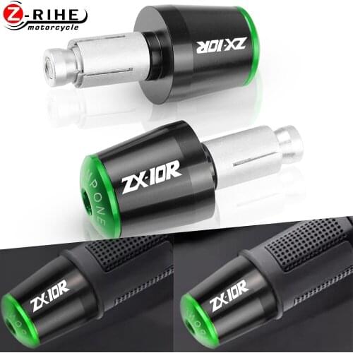 For KAWASAKI ZX10R ZX-10R NINJA 2020 2019 2012 2016+ Hand Bar Ends Motorcycle Accessories HandleBar End Cap CNC Billet Aluminum