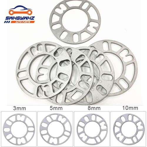 1PC Universal Auto Car Wheel Tire Spacers Adaptor Shims Plate FIT for Most 4x100 4x114.3 5x100 5x108 5x114.3 5x120