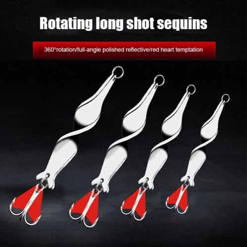 Rotating Spinner Spoon Metal Fishing Lures 7g 10g 14g 21g 28g Artificial Bait With Treble Hook For Trout Pike Pesca Peche Tackle