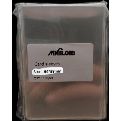 100pcs 64*89mm Card Sleeve Cards Protector Magic Killers for Football Star Three Kingdom Card board game card sleeves tarot