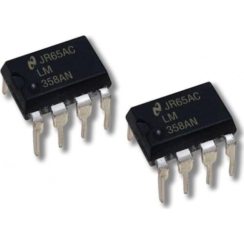 10PCS/Lot LM358 LM358P HA17358 LM358N DIP-8 Original New IC Chip