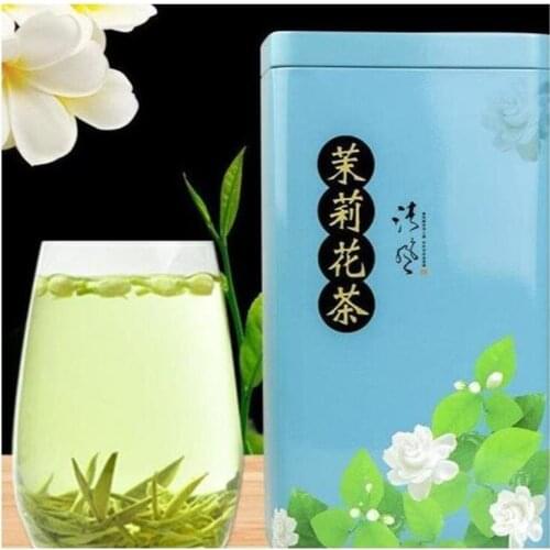 2020 5A Chinese Jasmine Flower Green Tea Real Organic New Early Spring Jasmine Tea for Weight Loss Green Food Health Care teapot