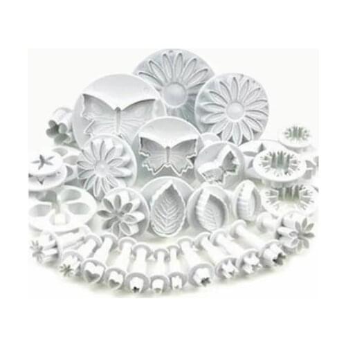 33 Pieces Set Sugarcraft Cake Decoration Tool Set Fondant Diver Cutters Cake Tools Cookie Biscuit cake mold baking accessories