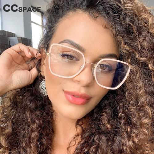 48163 Retro Plastic Titanium Glasses Frames Ultralight Men Women Optical Fashion Computer Glasses