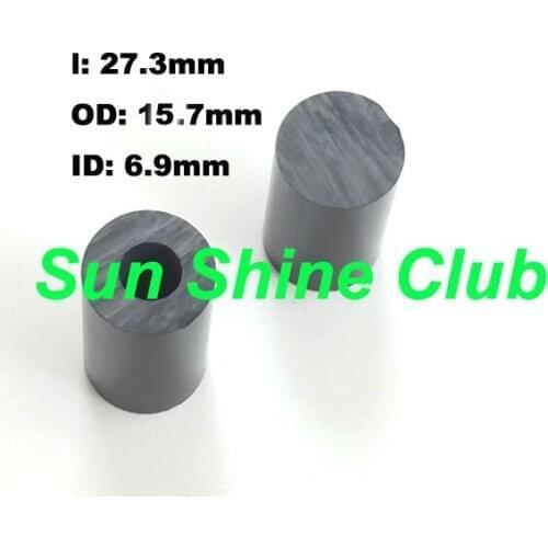 Free shipping 10pcs/lot 15.7mm Original JUMA Tube Ferrules Black Professional Billiards Pool Jump Cue Stick ROD ferrules